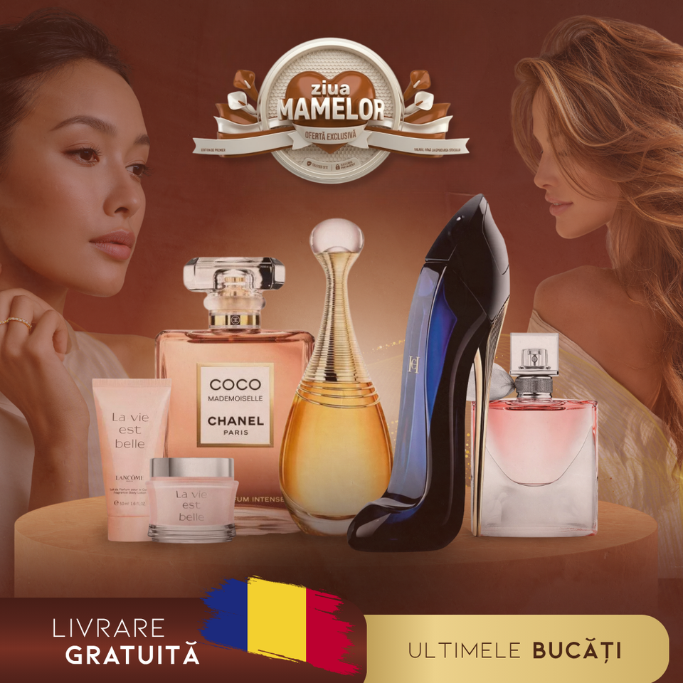 Ofertă Specială | Cumperi 4 Parfumuri și Primești 2 Creme Cadou