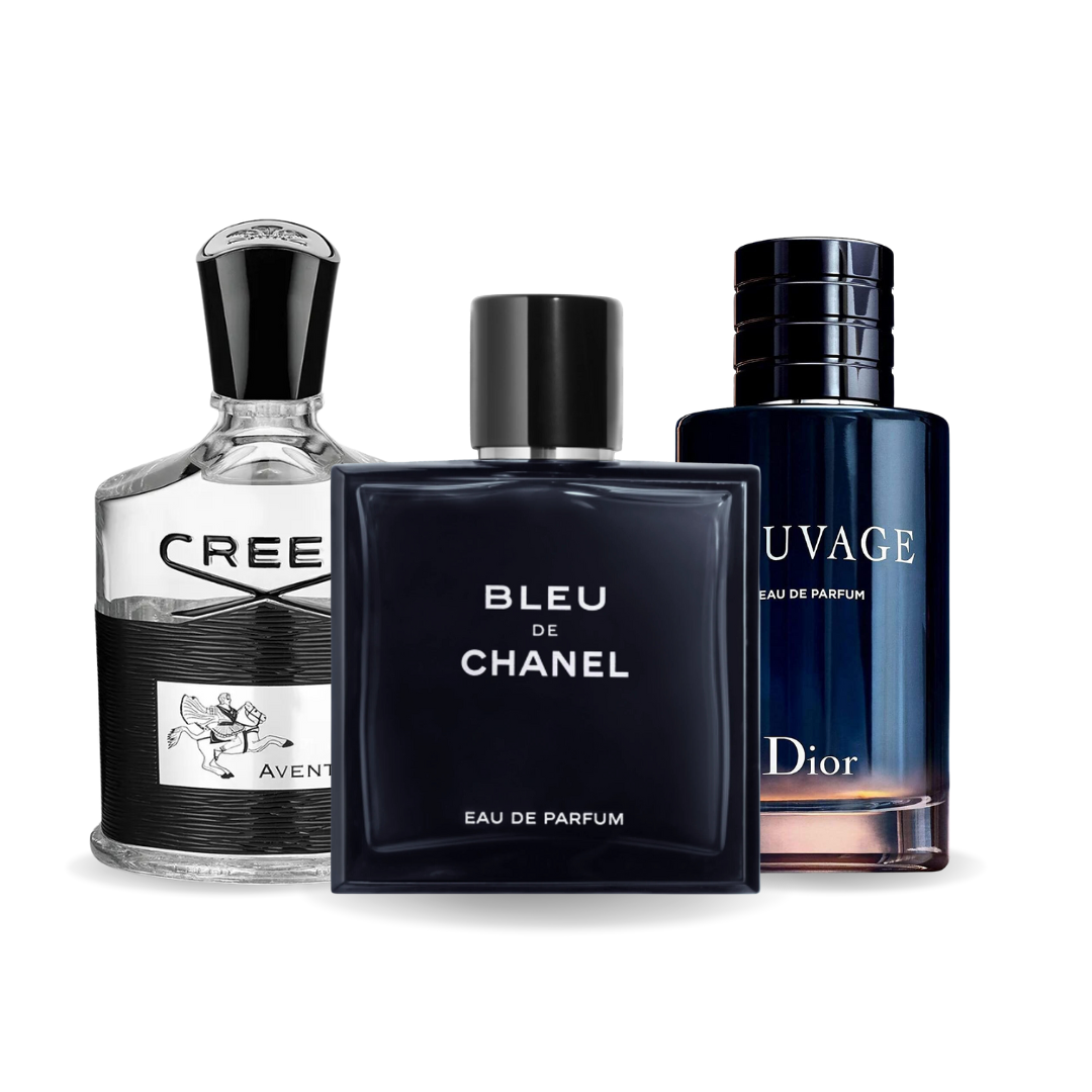 Przedsprzedaż Black Friday – Kup 1, Otrzymaj 3: Creed Aventus, Bleu de Chanel, Dior Sauvage 100ml